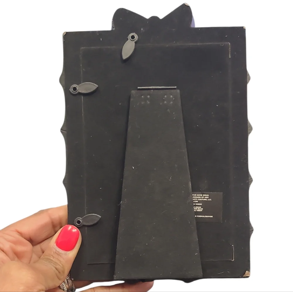 Juicy Couture Black Photo Frame - 4x6